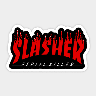 Slasher Serial Killer Sticker